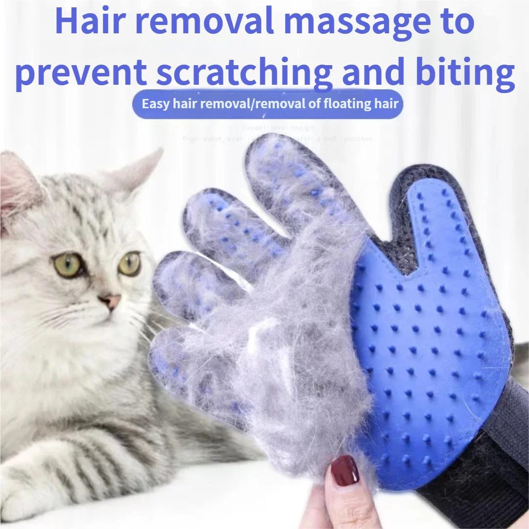 Pet Grooming Gloves for Dogs and Cats