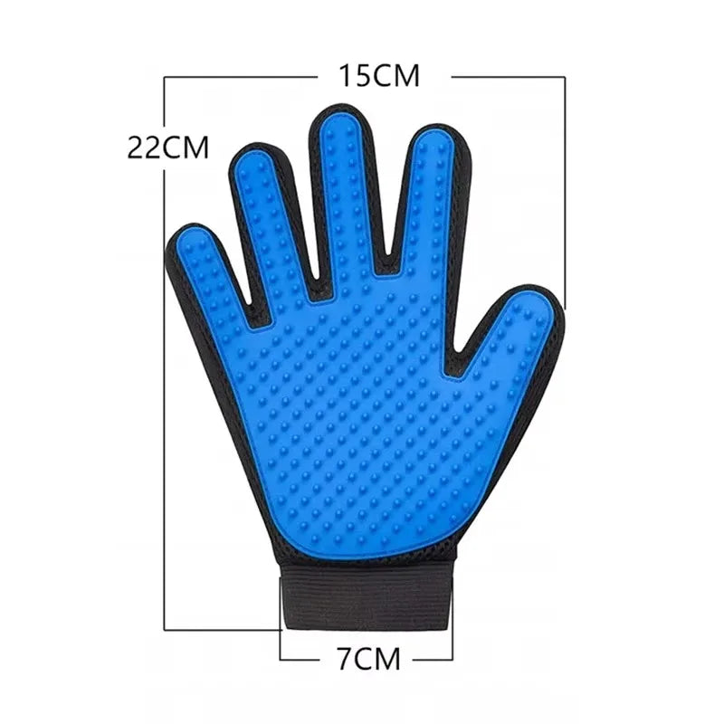 Pet Grooming Gloves for Dogs and Cats
