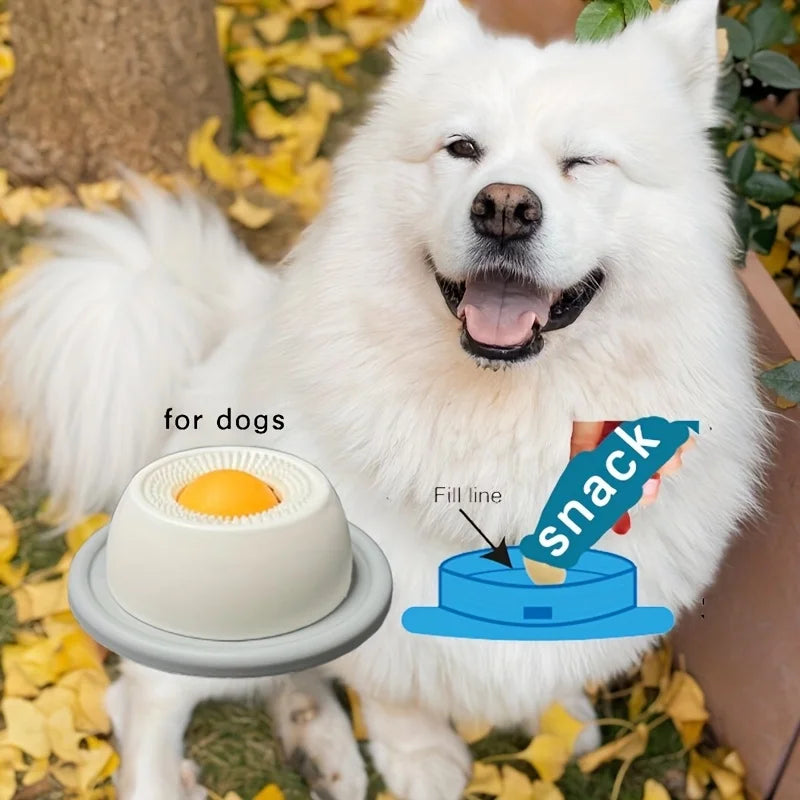JooJeo Slow Feeder Lick Mat — Interactive Calming Bowl for Dogs & Cats