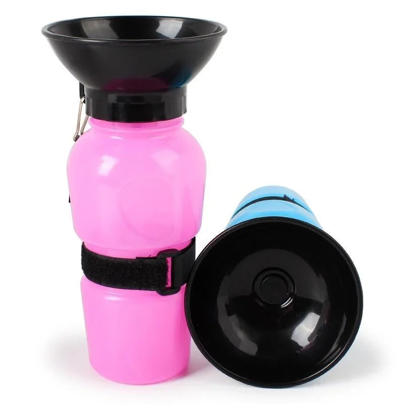 JooJeo Portable Dog Water Bottle — 500ml Travel Dispenser for Walks & Hikes