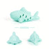 interactive treat dispenser toy shark design