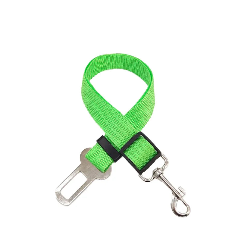 JooJeo Dog Car Safety Belt — Adjustable Seat Belt Harness for Dogs