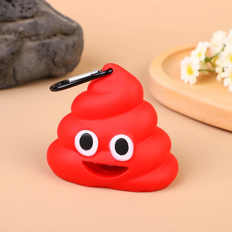 dog waste bag dispenser emoji clip joojeo
