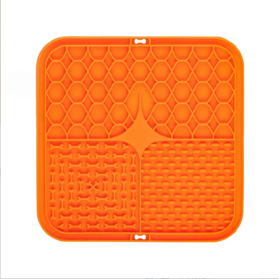 JooJeo Slow Feeder Lick Mat — Anti-Anxiety Silicone Feeding Mat for Dogs & Cats