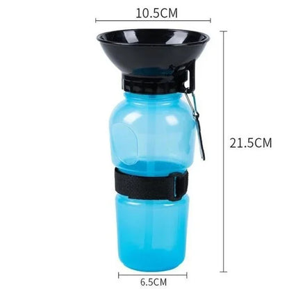 portable dog water bottle joojeo 500ml