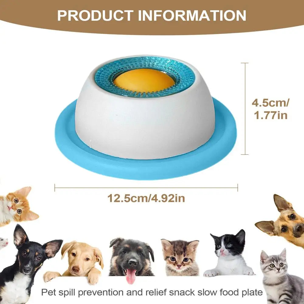 JooJeo Slow Feeder Lick Mat — Interactive Calming Bowl for Dogs & Cats