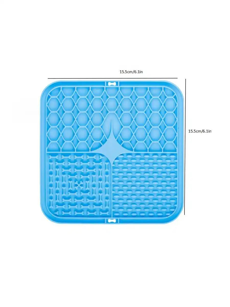 JooJeo Slow Feeder Lick Mat — Anti-Anxiety Silicone Feeding Mat for Dogs & Cats