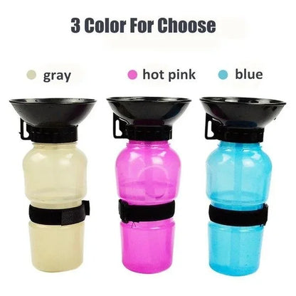 portable dog water bottle joojeo 500ml