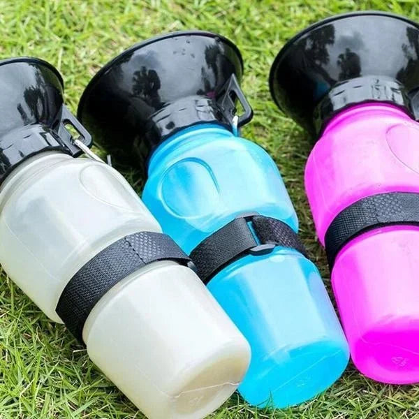 JooJeo Portable Dog Water Bottle — 500ml Travel Dispenser for Walks & Hikes