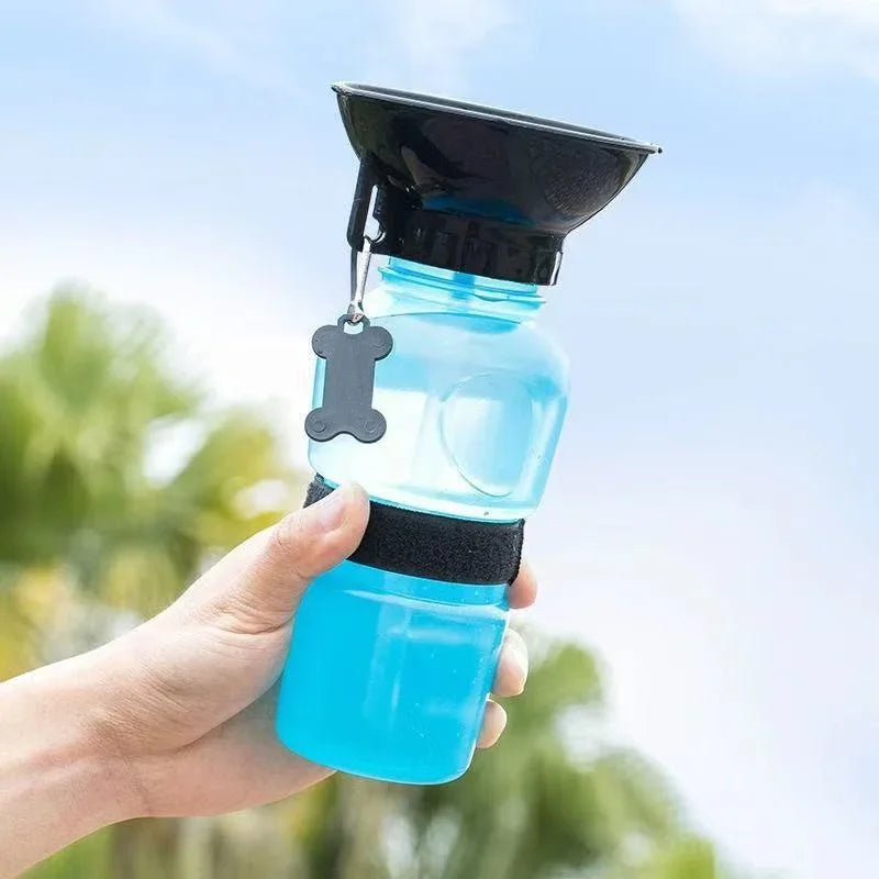 portable dog water bottle joojeo 500ml