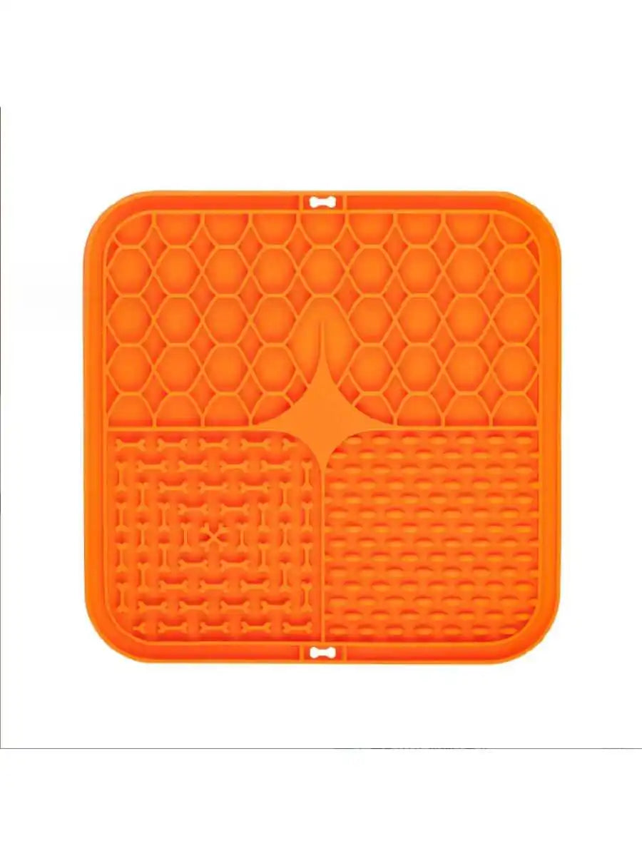 JooJeo Slow Feeder Lick Mat — Anti-Anxiety Silicone Feeding Mat for Dogs & Cats