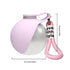 Pink portable dog water bottle for small dogs
