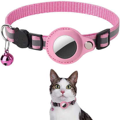 airtag cat collar joojeo breakaway safety collar