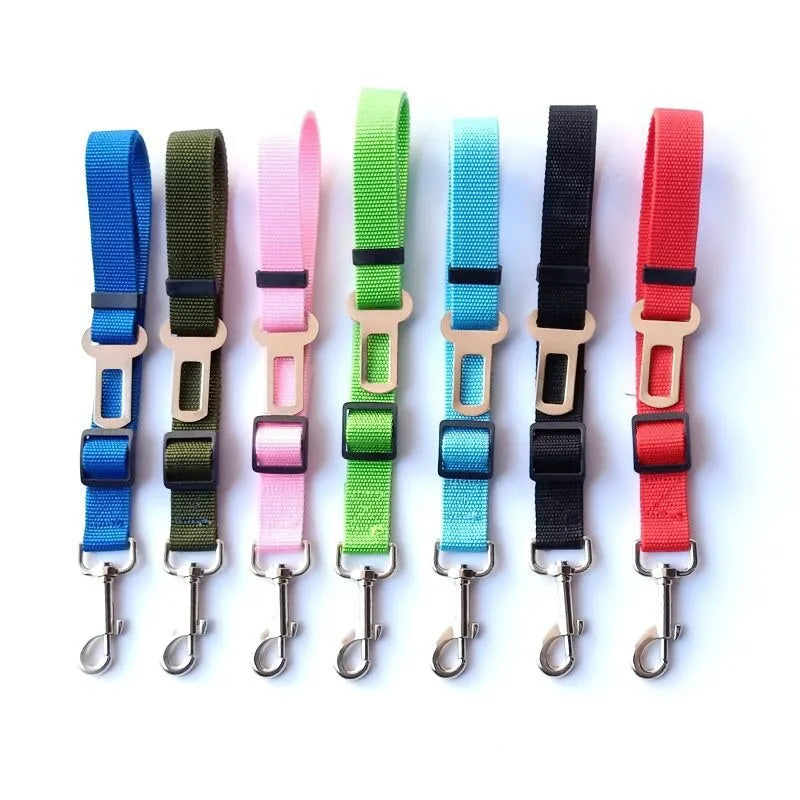 JooJeo Dog Car Safety Belt — Adjustable Seat Belt Harness for Dogs