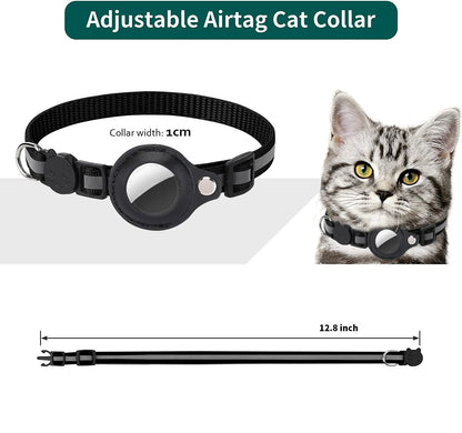 airtag cat collar joojeo breakaway safety collar