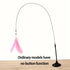 cat teaser wand joojeo feather toy