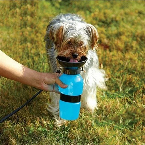 JooJeo Portable Dog Water Bottle — 500ml Travel Dispenser for Walks & Hikes