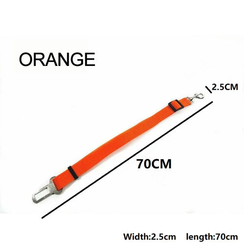 JooJeo Dog Car Safety Belt — Adjustable Seat Belt Harness for Dogs