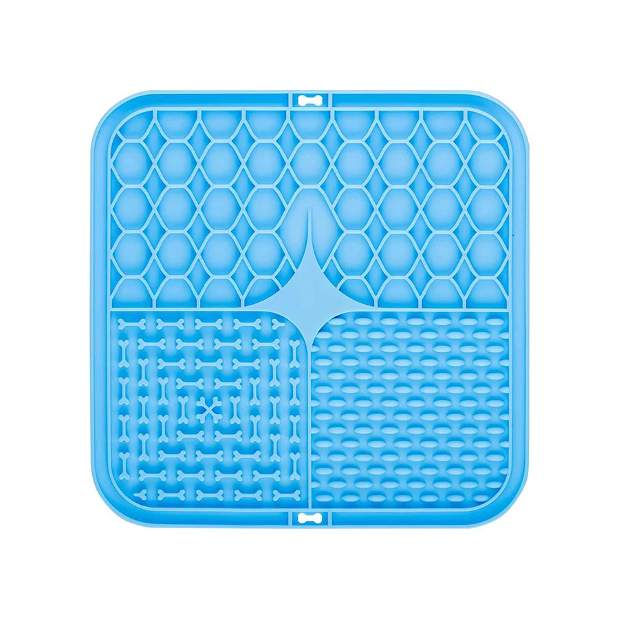 JooJeo Slow Feeder Lick Mat — Anti-Anxiety Silicone Feeding Mat for Dogs & Cats