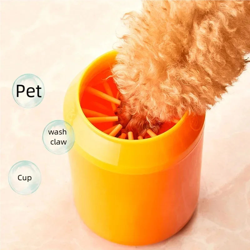 JooJeo Portable Paw Cleaner Cup — Soft Silicone Dog Foot Washer