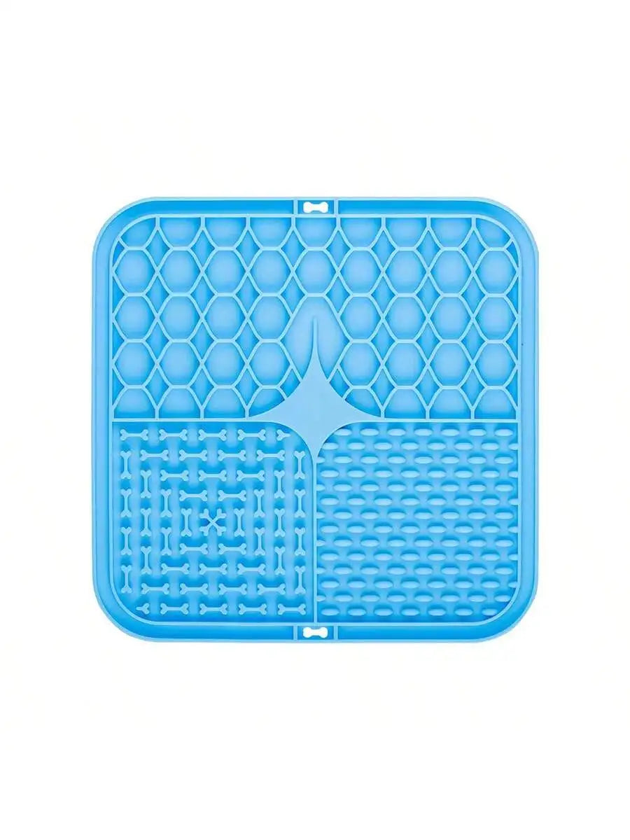 JooJeo Slow Feeder Lick Mat — Anti-Anxiety Silicone Feeding Mat for Dogs & Cats