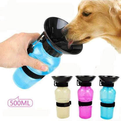portable dog water bottle joojeo 500ml