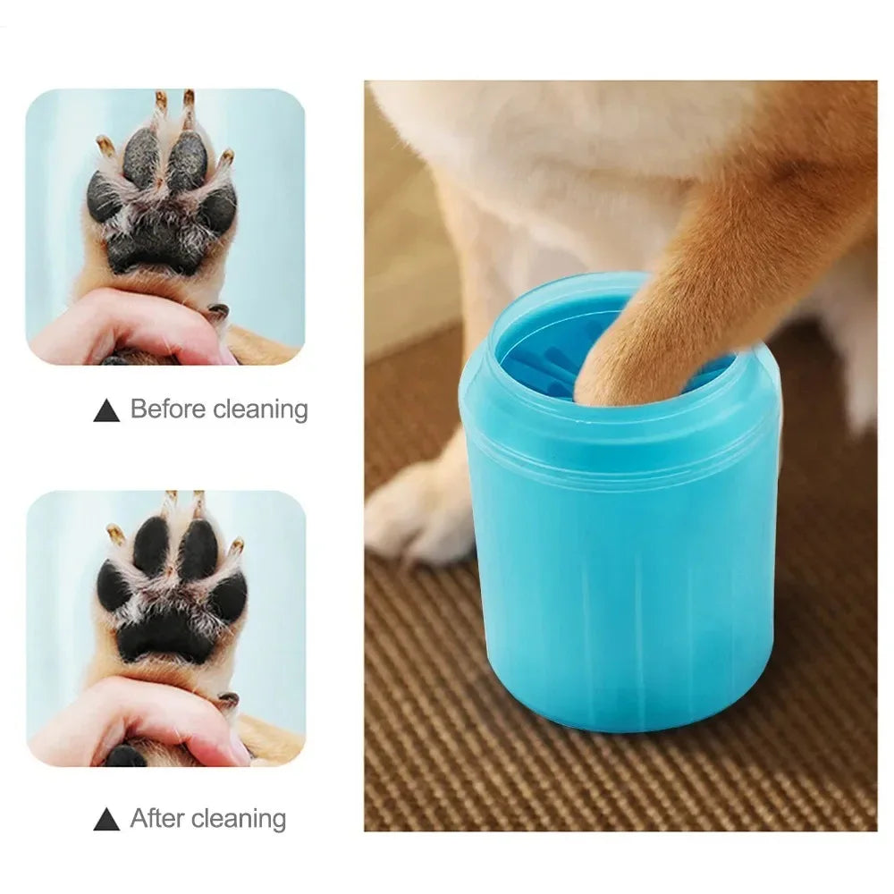 JooJeo Portable Paw Cleaner Cup — Soft Silicone Dog Foot Washer